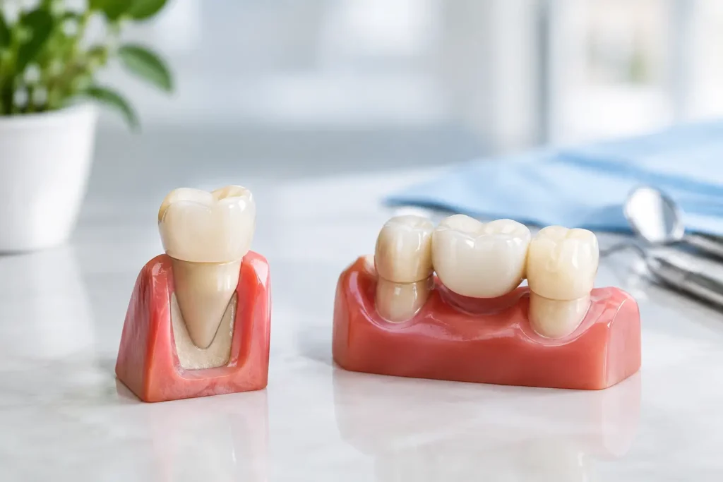 Dental Crown Versus Bridge: Which Fits You?